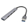 Hub USB I-TEC USB 3.0 Metal HUB Mini 1x USB 3.0 + 3x USB 2.0 19cm U3HUBMETALMINI4